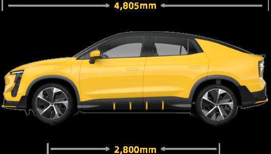 Aiways U6 WVTAの証明書の理性的な電気自動車405kmのクロスオーバーEV車