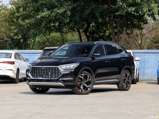 自動車電気自動車中・大型の使用されたSUVの車230km/hとBYDの歌