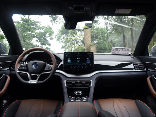 自動車電気自動車中・大型の使用されたSUVの車230km/hとBYDの歌