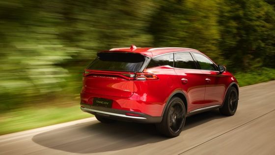 635kmの高性能の電気自動車