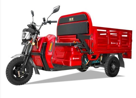 Jinpengの電気商用車60V 3の車輪の貨物電気三輪車