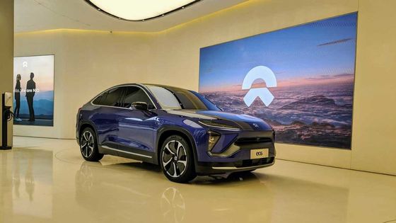 Nio EC6の高性能の電気自動車75kwh 5のドア465Km媒体の電気自動車