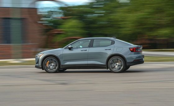 Polestar 2台の大きい電気自動車485km速い充満SUV 4 Seater車160km/h