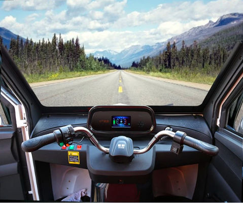 完全なJinpeng CX 1000W 3の車輪の電気三輪車は小屋3 Seater 27km/hを閉めた