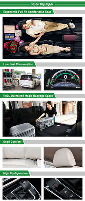 4輪駆動コンパクト電動MPV 7人乗りGAC Trumpchi M6 270Tマニュアルエリートエディション