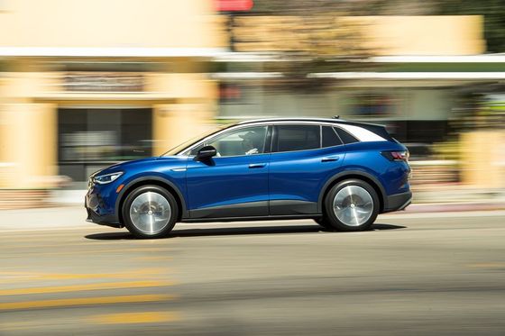 607kmの長期EV車はSUV Volk Swagen ID 4X 160km/hを密集させる