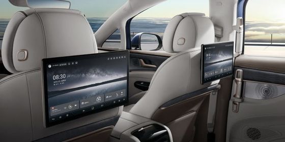 Denza D9 MPV EV車571nmのリチウム鉄電池4WD電気SUV 180km/h