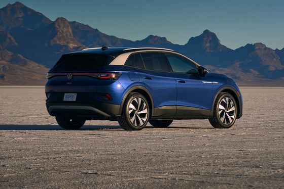 VW ID 4X 4の車輪ドライブ電気自動車160km/HはEV贅沢なSUV 310NMのトルクを密集させる