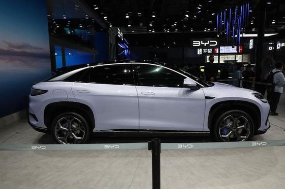 美しい純電気 BYDシーライオン 07EV 車 ブラッドバッテリー付き 新エネルギー車