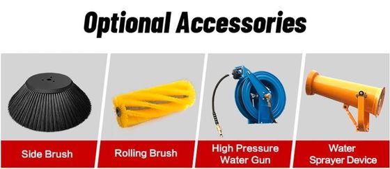 全密閉キャビンの床掃除機 運転型 道路掃除機 道路掃除機