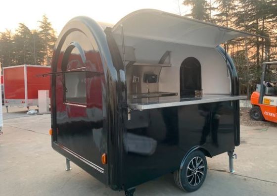 アウトドアバーガーファクトリー カテリング ステンレス製キッチン付き 移動式ファストフードトレーラー