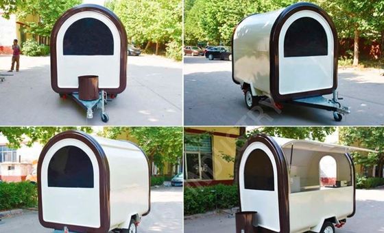 アウトドアバーガーファクトリー カテリング ステンレス製キッチン付き 移動式ファストフードトレーラー