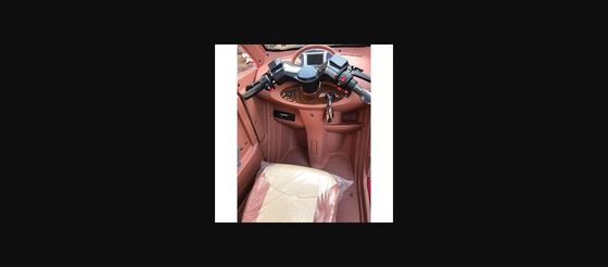 3輪フル閉ざされたカービン旅客電気三輪車 1200Wモーター3座