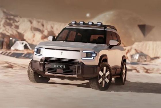 ディーパール G318 レーンエクステンダー EV ツイン電動モーターから最大 424 HP 18.4/35.1 Kmh バッテリーパック