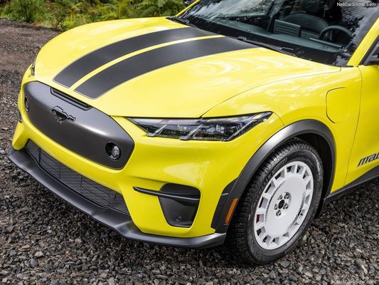 ユニークなラリーサスペンション,ファミリーカーアウト レースの感覚 フォード・ムスタング マック-E ラリー (2024) 480馬力