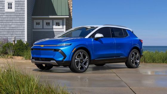 プレセール 格安な全電動SUV 2024 シェブロレ・エクイノックス EV NEDC 450km 選択可能な運転モデル