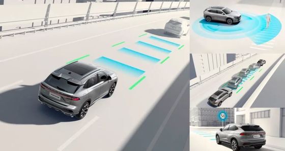 2023年 中国で最も売れているEVカー 5ドア5座 500km走行距離 Roewe ERX 5SUVハイブリッドカー @最高速度200km/h