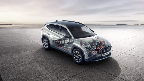 最新のハインダイ ルックスフェブ ガソリンMPVSUV 新型ハイブリッド電気ハインダイ タクソンL ガソリン自動車