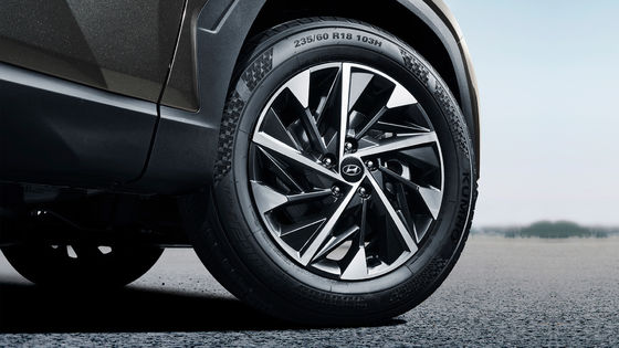 最新のハインダイ ルックスフェブ ガソリンMPVSUV 新型ハイブリッド電気ハインダイ タクソンL ガソリン自動車