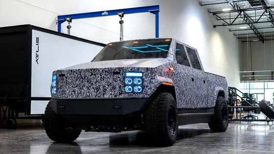 アトリス XT 純電動トラック 125 KWh 250 KWh 電池容量