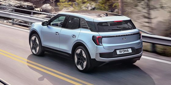 純電動クロスオーバー フォード エクスプローラー WLTP 380km 走行距離 9秒 加速 0-100km/h