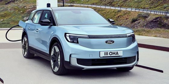 純電動クロスオーバー フォード エクスプローラー WLTP 380km 走行距離 9秒 加速 0-100km/h