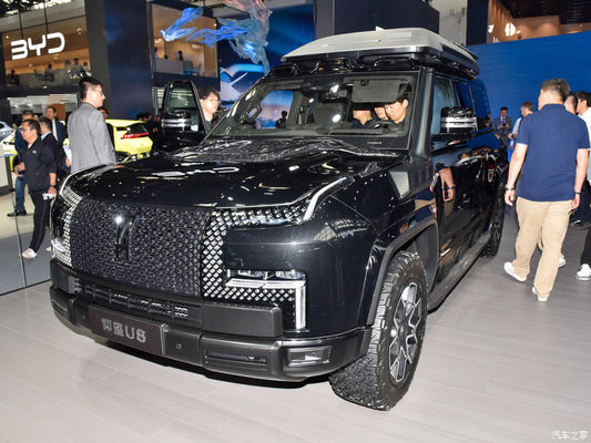 プレセール 2024 北京車展 BYD 陽王U8 2024 高級オフロード車両 1197hp 4モーター 4wd 電動車 BYD U8 ハイブリッド