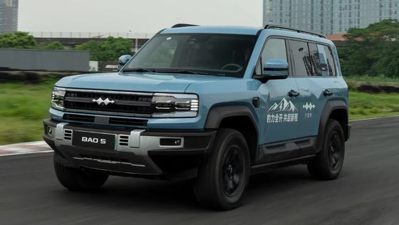 最新発売 BYD レオパード FANGCHENGBAO 5 2024 PHEV 電動車 4.8s 0-100km/h 加速 125km CLTC 新しいEVカー