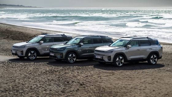 最新の純電気自動車 KGM トーレス EVS 時速109mph 最高速度152kw 207PS 最大出力 準備済み 純電気自動車