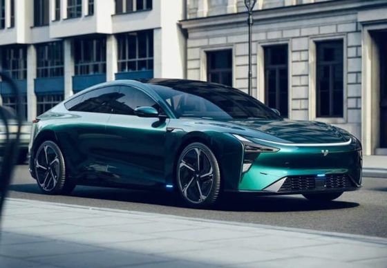 北京最速車展 吉岳07 200kWモーターパワー 27w;S 純電動車 最高速度200km/h