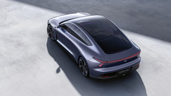 プレセール ジーリー&バイドゥ 共同ブランド ジーユー07 200kw/271P.s のモーターパワー 2WD 駆動列車 4ドア/5シート