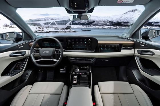 超高速で270kWの充電とAudi Q6e-tron純電動車285kWのパワーの豊富な設備で長距離を主張しました