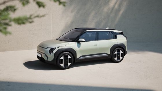 キアEV3 2024 58.3kwh バッテリー 410km 150kw/204Ps 走行距離 モーターパワー 283N.m トーク 純電気自動車