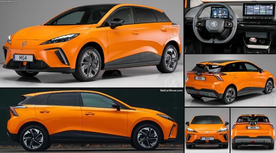 EURO EC&WVTA認証 純電動車 MG4 EV 250N.m トークを持つ純電動車