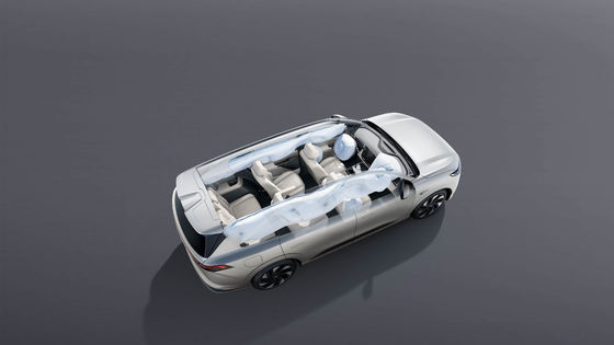 2024 最新の電動車 ドンフェン Eπ 008 EV EREV 210km CLTC 5ドア 6座 SUV 200KW エンジンパワー