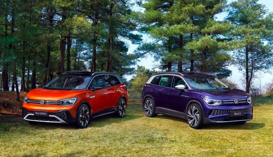 大人のためにプロ160km/hフォルクスワーゲンSUV車VW Id6 Crozz X Pure+ライト