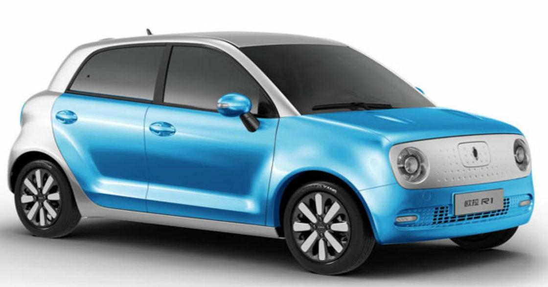 高速小型EV車新しいエネルギーChangcheng Ora R1の左手ドライブ車