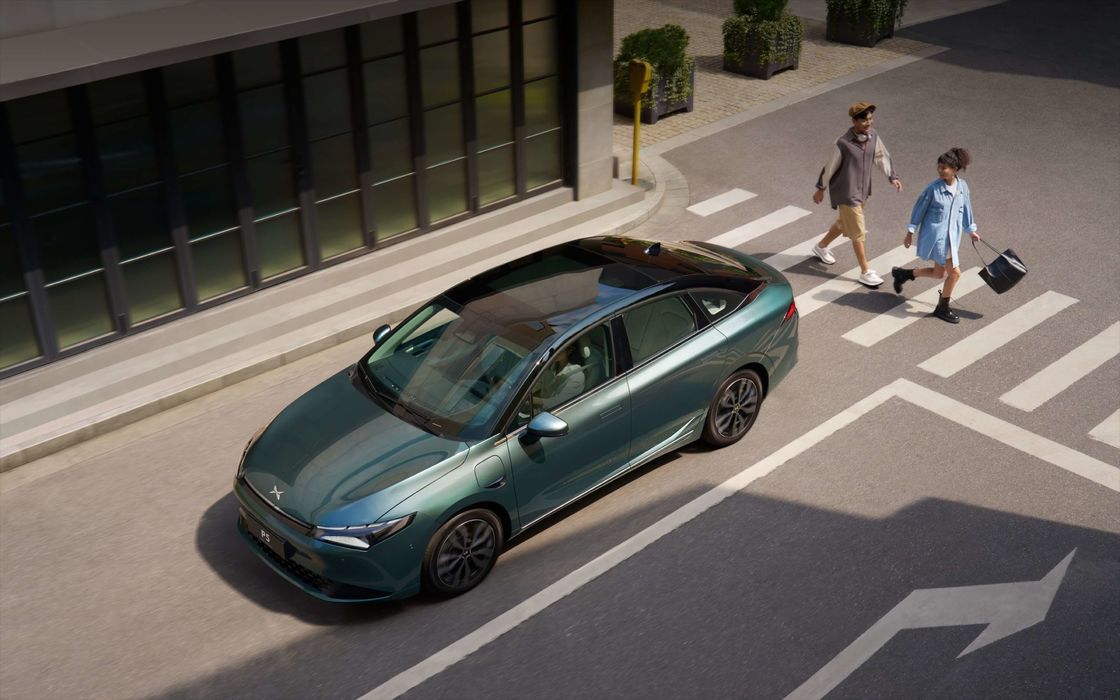 2024 Xpeng P5 電動車 EV 電動車 長距離 480km 155KW パワー 170km/h