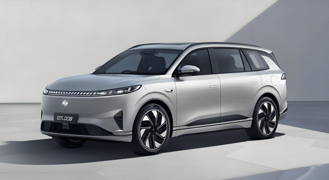 プレセール2024 最新純電動車 東フェン Eπ 008 Ev 5ドア/6座 SUV CLTC 636km 200kw モーターパワー 新しいEV CAR